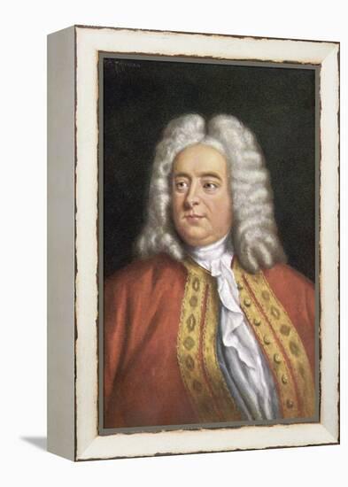 George Frederic Handel Composer-null-Framed Stretched Canvas