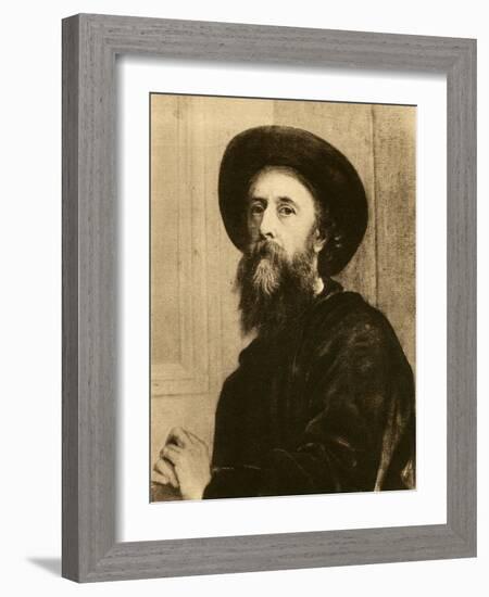 George Frederic Watts, English Victorian Painter and Sculptor-George Frederick Watts-Framed Giclee Print