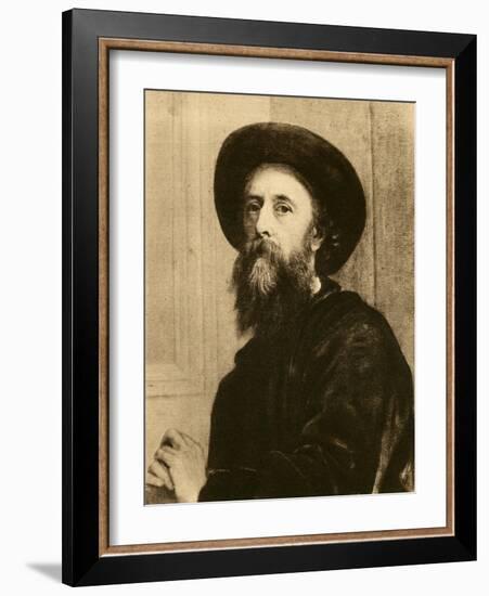 George Frederic Watts, English Victorian Painter and Sculptor-George Frederick Watts-Framed Giclee Print