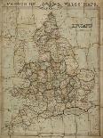 Prince of Wales' Maps: England, 1854-George Frederick Cruchley-Giclee Print