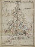 Jigsaw Puzzle of Prince of Wales' Maps: England, 1854-George Frederick Cruchley-Giclee Print