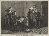 The First Meeting of James I with Anne of Denmark-George Frederick Folingsby-Giclee Print