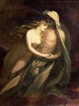 Paolo and Francesca (The Story of Rimini)-George Frederick Watts-Giclee Print