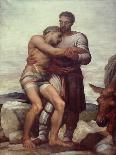 Paolo and Francesca (The Story of Rimini)-George Frederick Watts-Giclee Print