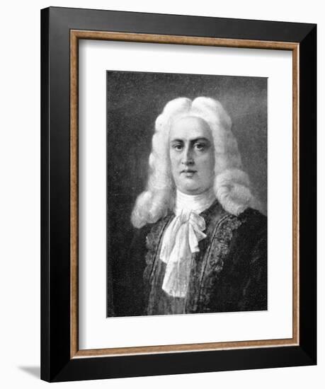 George Frideric Handel, (1685-1759), German Baroque composer, 1909. Artist: Unknown-Unknown-Framed Giclee Print