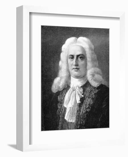 George Frideric Handel, (1685-1759), German Baroque composer, 1909. Artist: Unknown-Unknown-Framed Giclee Print