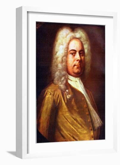 George Frideric Handel-Balthasar Denner-Framed Giclee Print