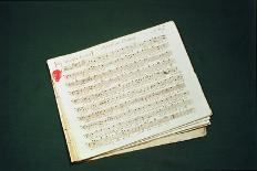 Original Score of the Messiah-George G Angas-Giclee Print