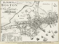 Plan of Boston Comprising a Part of Charlestown and Cambridge, c.1846-George G^ Smith-Art Print