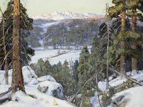 Pines in Winter-George Gardner Symons-Giclee Print