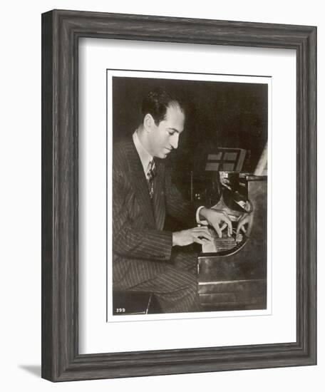 George Gershwin American Composer-null-Framed Photographic Print