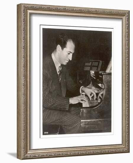 George Gershwin American Composer-null-Framed Photographic Print