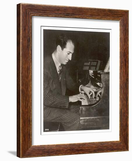 George Gershwin American Composer-null-Framed Photographic Print