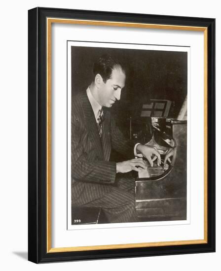 George Gershwin American Composer-null-Framed Photographic Print