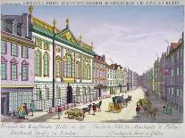 The New Ironmongers Hall in Fenchurch Street, City of London, 1750-George Godofroid Winkler-Framed Giclee Print