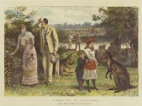 The Cheshire Hunt - the Meet at Calveley Hall-George Goodwin Kilburne-Framed Giclee Print