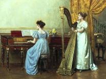 The Music Room-George Goodwin Kilburne-Giclee Print