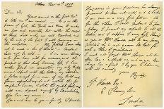 Letter from Lord Byron to John Hanson, 11th November 1810-George Gordon Byron-Framed Giclee Print