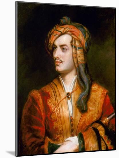 George Gordon Byron-Thomas Phillips-Mounted Giclee Print