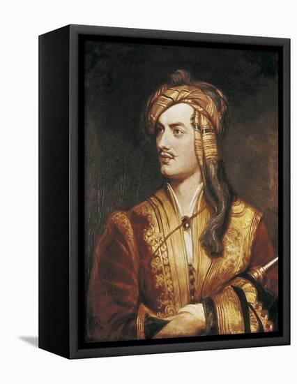 George Gordon Byron-Thomas Phillips-Framed Stretched Canvas