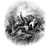Intrepid Behaviour of Captain Charles Napier, 15 April 1809-George Greatbatch-Giclee Print