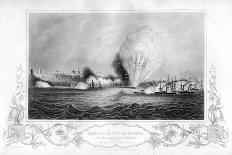 The Destruction of the Chinese War Junk in Anson's Bay, 7 January 1841-George Greatbatch-Giclee Print
