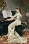 Song Without Words, Piano Player, 1880-George Hamilton Barrable-Giclee Print