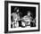 George Harrison and Bob Dylan during the Concert for Bangladesh at Madison Square Garden-Bill Ray-Framed Premium Photographic Print