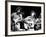 George Harrison, Bob Dylan and Leon Russell Performing for Bangladesh at Madison Square Garden-Bill Ray-Framed Premium Photographic Print