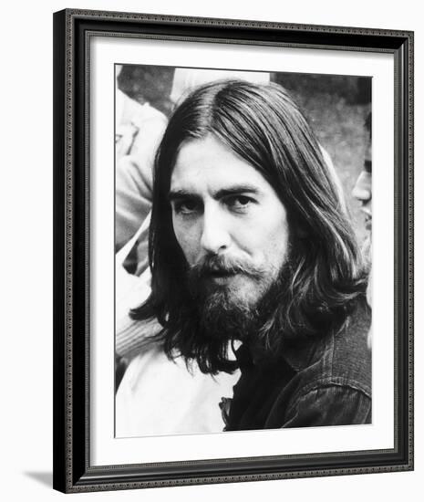 George Harrison--Framed Photo