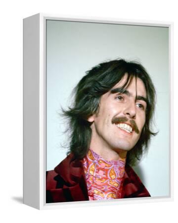 ★GEORGE HARRISON◇校正刷り◇リプロ★Proof◇見本刷り◇額装品 George Harrison Canvas Print - Pop Art Painting By Kerwin