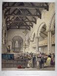 Interior View of St Leonard's Church, Bromley-By-Bow, London, C1860-George Hawkins-Giclee Print