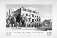 South-West View of the King's Head Academy, Homerton, Hackney, London, 1825-George Hawkins-Giclee Print