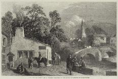 The Village Smithy, Exhibition of the Society of Painters in Water-Colours-George Haydock Dodgson-Framed Giclee Print