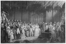 Christening of Edward VII, 1842-George Hayter-Framed Giclee Print
