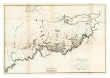 General Map of The River Ohio, c.1796-George Henri Victor Collot-Framed Art Print