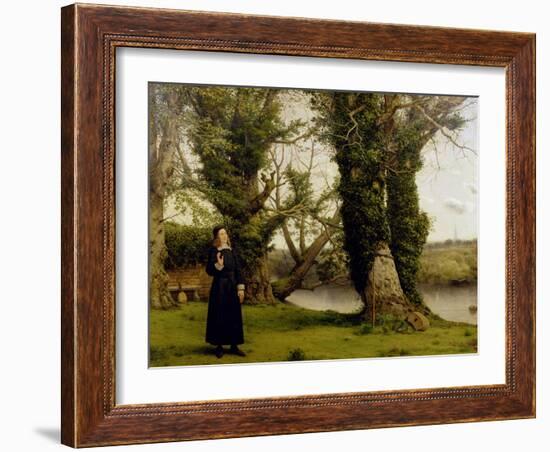 George Herbert (1593-1633) at Bemerton, 1860-William Dyce-Framed Giclee Print