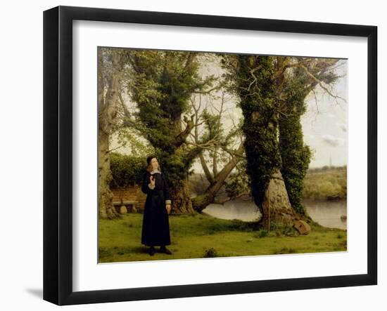 George Herbert (1593-1633) at Bemerton, 1860-William Dyce-Framed Giclee Print