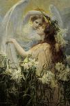 The Angel’S Message, 1905-George Hillyard Swinstead-Mounted Giclee Print
