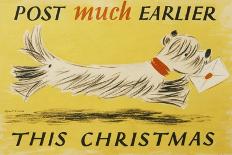 Post Early Again This Christmas-George Him and Jan Lewitt-Art Print