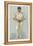 George Hirst Yorkshire Cricketer-Spy (Leslie M. Ward)-Framed Premier Image Canvas