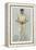 George Hirst Yorkshire Cricketer-Spy (Leslie M. Ward)-Framed Premier Image Canvas