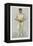 George Hirst Yorkshire Cricketer-Spy (Leslie M. Ward)-Framed Premier Image Canvas