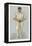 George Hirst Yorkshire Cricketer-Spy (Leslie M. Ward)-Framed Premier Image Canvas