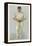 George Hirst Yorkshire Cricketer-Spy (Leslie M. Ward)-Framed Premier Image Canvas