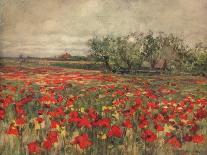 'The Poppy Field', c1900, (c1915)-George Hitchcock-Giclee Print
