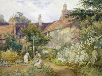 A Garden at Warwick-George Hodgson-Giclee Print