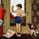"More Clothes to Clean," Saturday Evening Post Cover, April 17, 1948-George Hughes-Giclee Print
