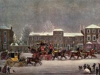 Approach to Christmas, 19th Century-George Hunt-Giclee Print