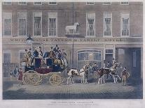 Stage-Coach, 1827-George Hunt-Framed Giclee Print